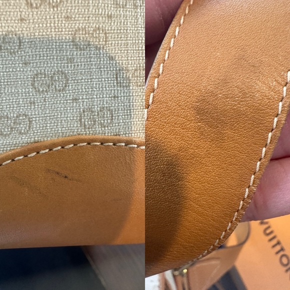 Vintage Gucci Micro GG Canvas Flap Shoulder Messenger Bag Tan Leather w/ COA - Picture 11 of 11